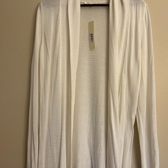NWT Cyrus Women’s Cream Sweater Cardigan Long Sleeve Size Large - Size L - Picture 4 of 14